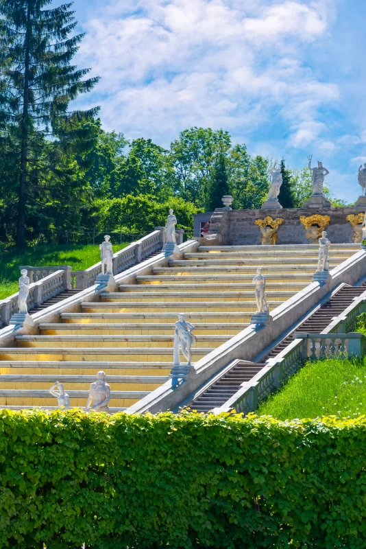 Fountain Cascade Golden Mountain