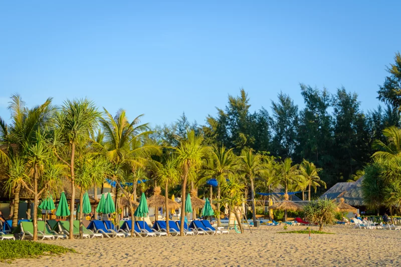 Summer holidays beach background
