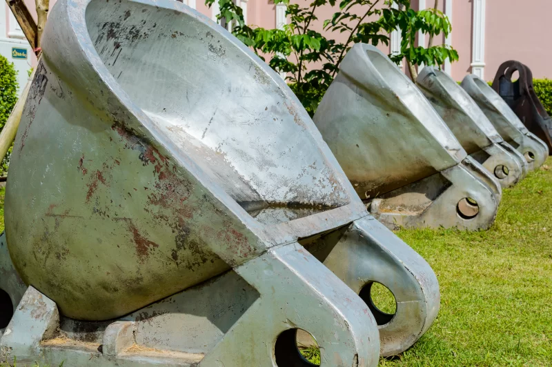 New buckets for of tin mining operations