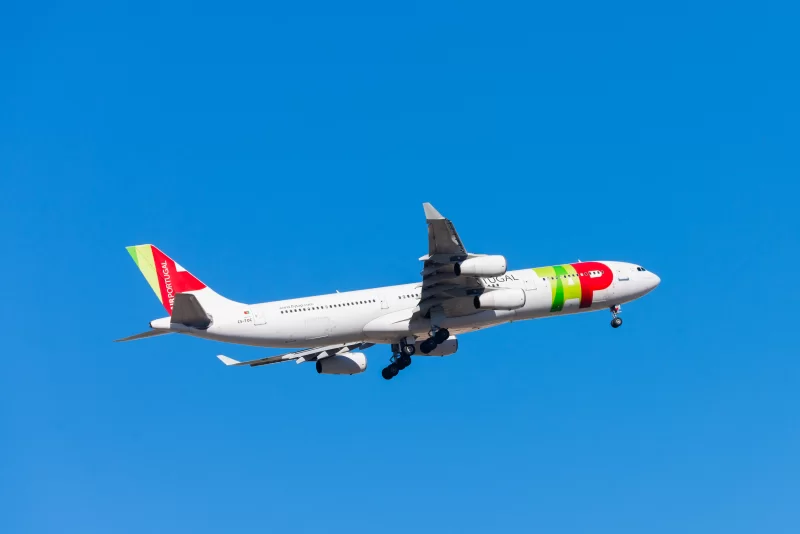 Самолет TAP PORTUGAL
