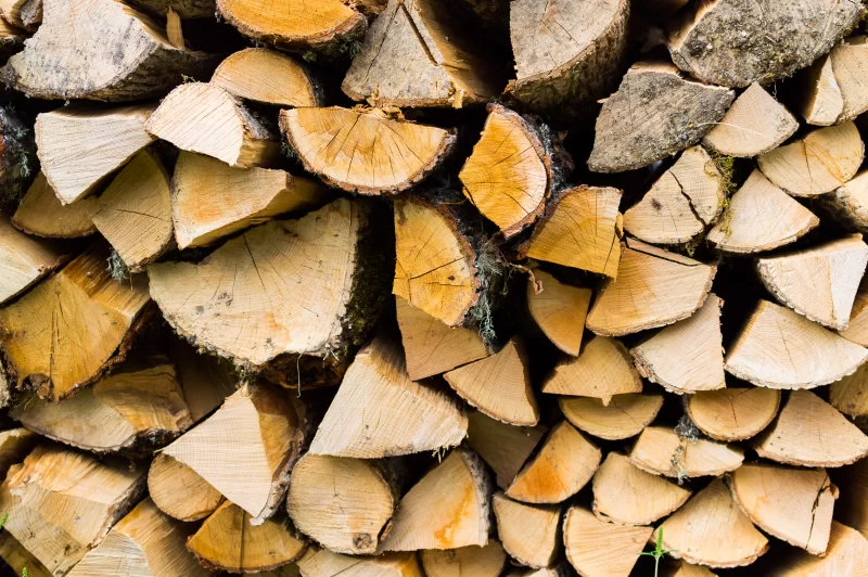 Дрова для растопки, текстура
