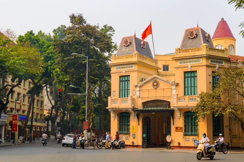 Внешний вид фасада здания государственного управления