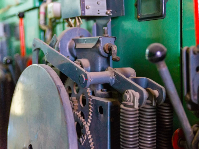 Механизм старого станка