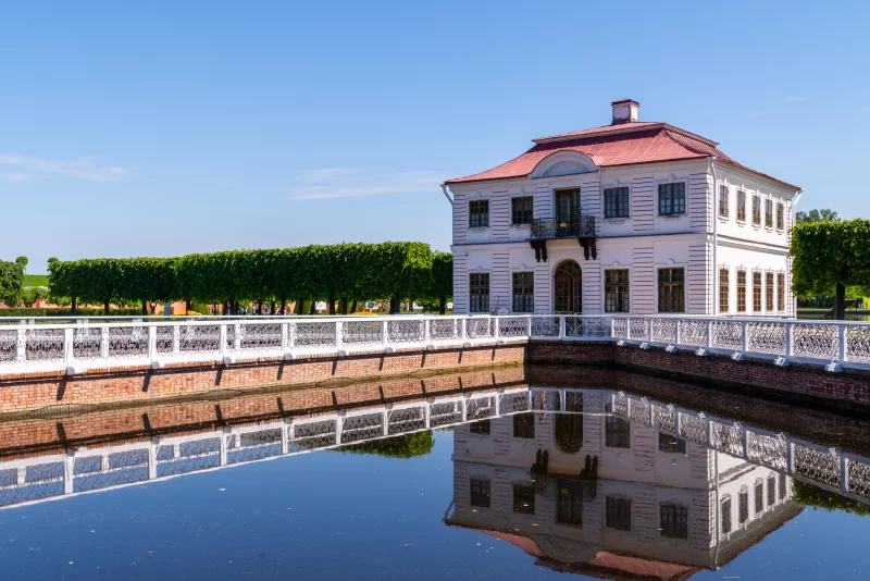 Marly palace in Peterhof