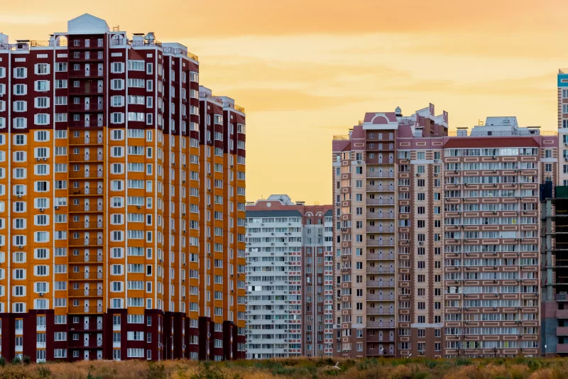 Современное здание кондоминиума