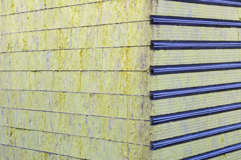 Строительные сэндвич-панели: текстура и детали