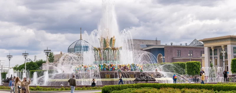 Friendship of Nations Fountain, VDNKh, Moscow