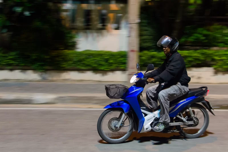 Мотоциклист из Таиланда