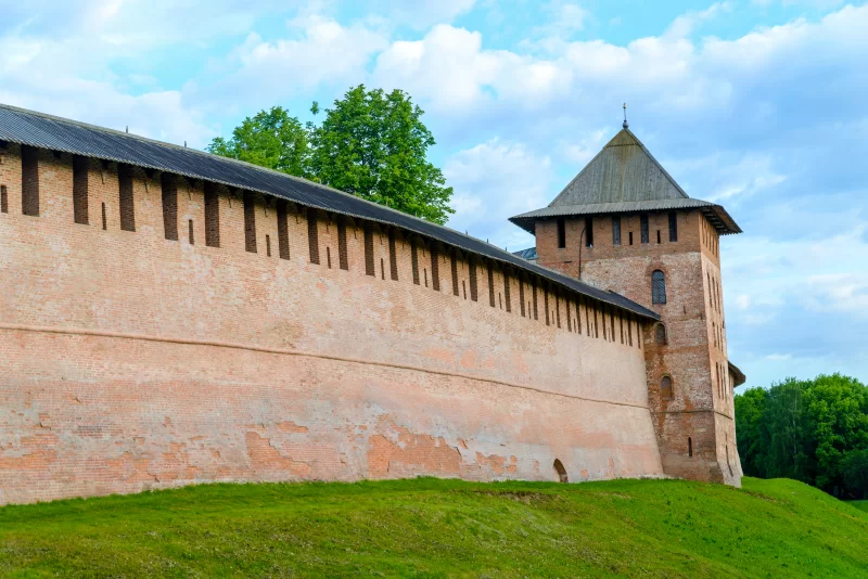 Великий Новгород, Россия. Башни Великого Новгородского Кремля