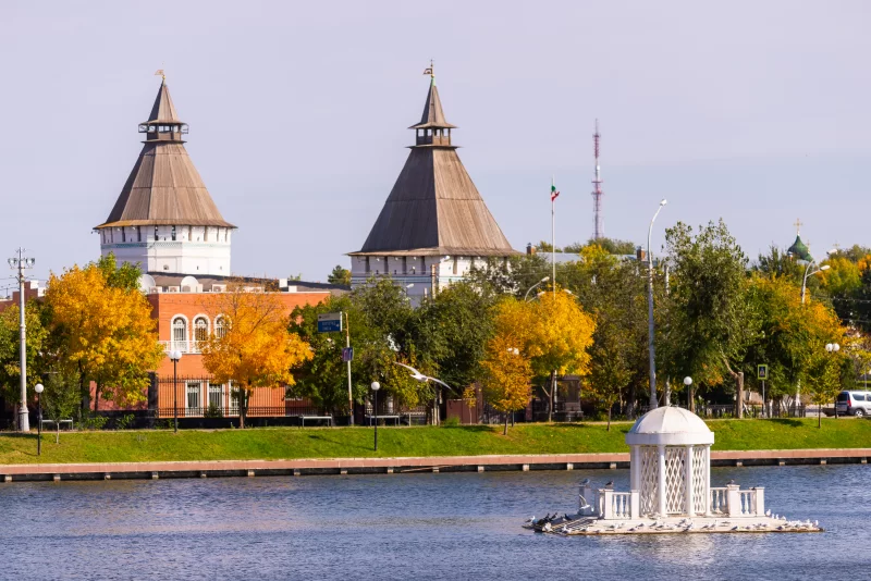 The ancient pond with the name Swan Lake