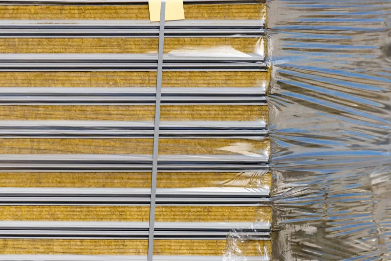 Упакованные сэндвич-панели для строительства