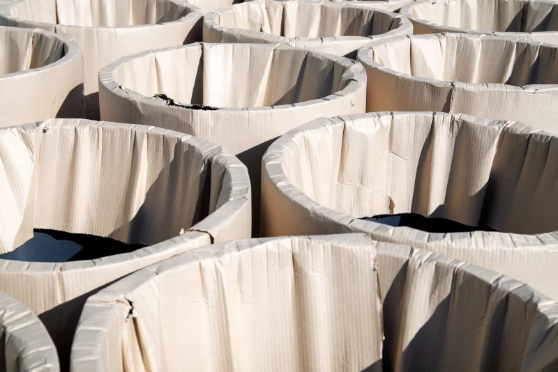 Картонные цилиндры для хранения