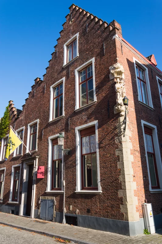 A typical belgium house in Brugge